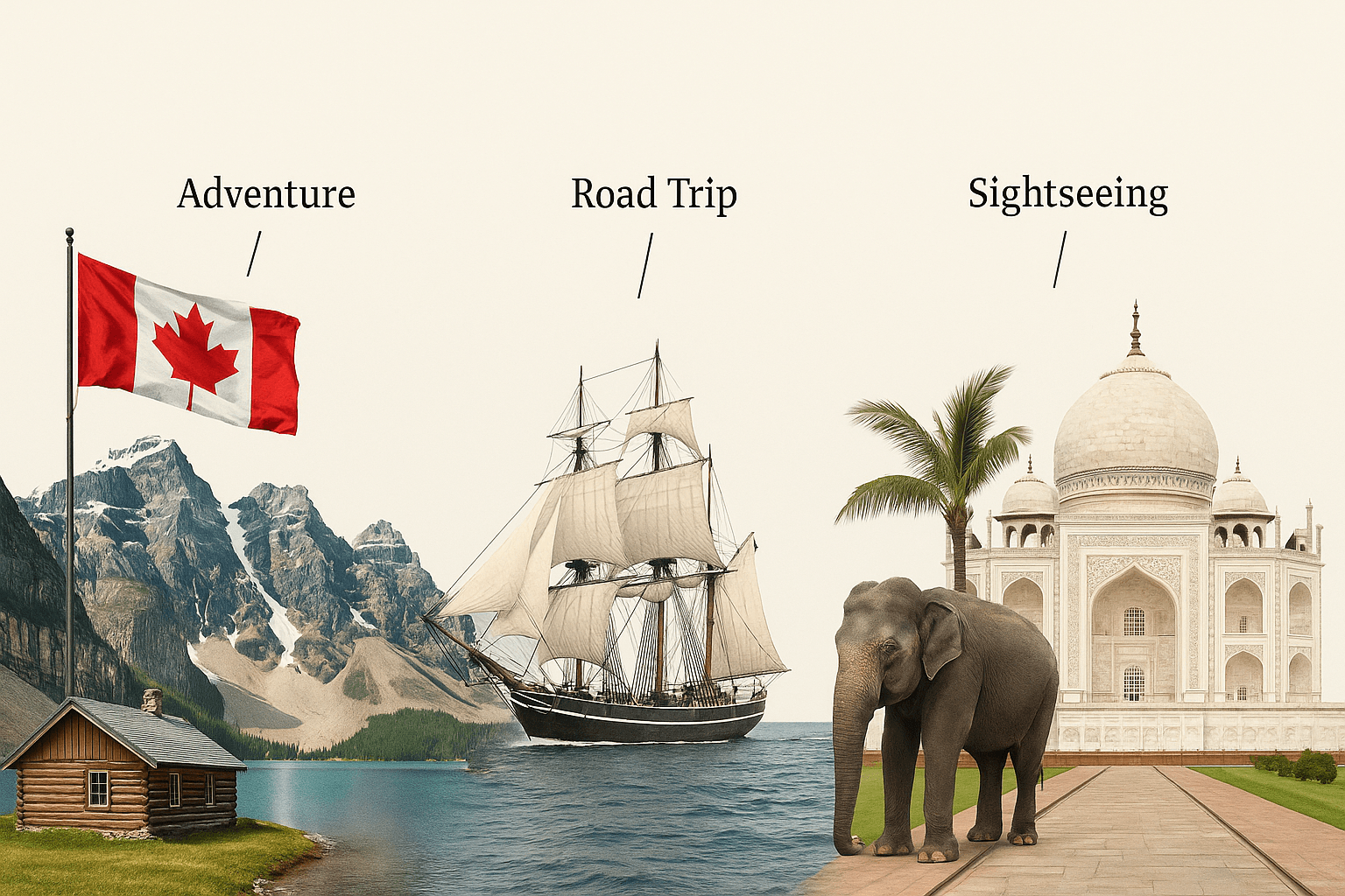 Luxury travel experience